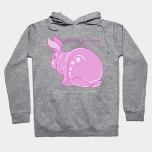 Seven Deadly Rabbits Series - Gluttony (text) Hoodie